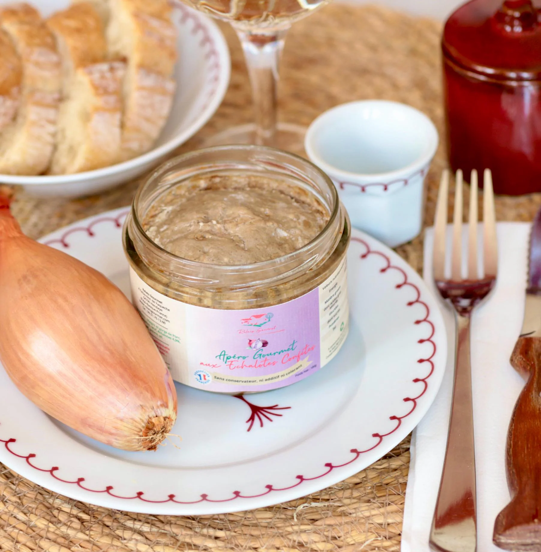 Aperitivo gourmet con chalotas confitadas - Imagen 3