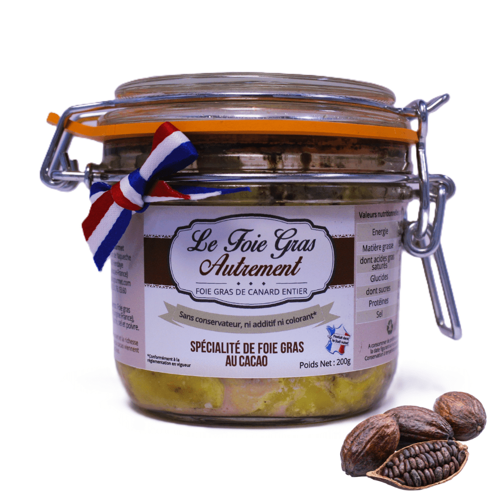 Foie Gras Entier au Cacao