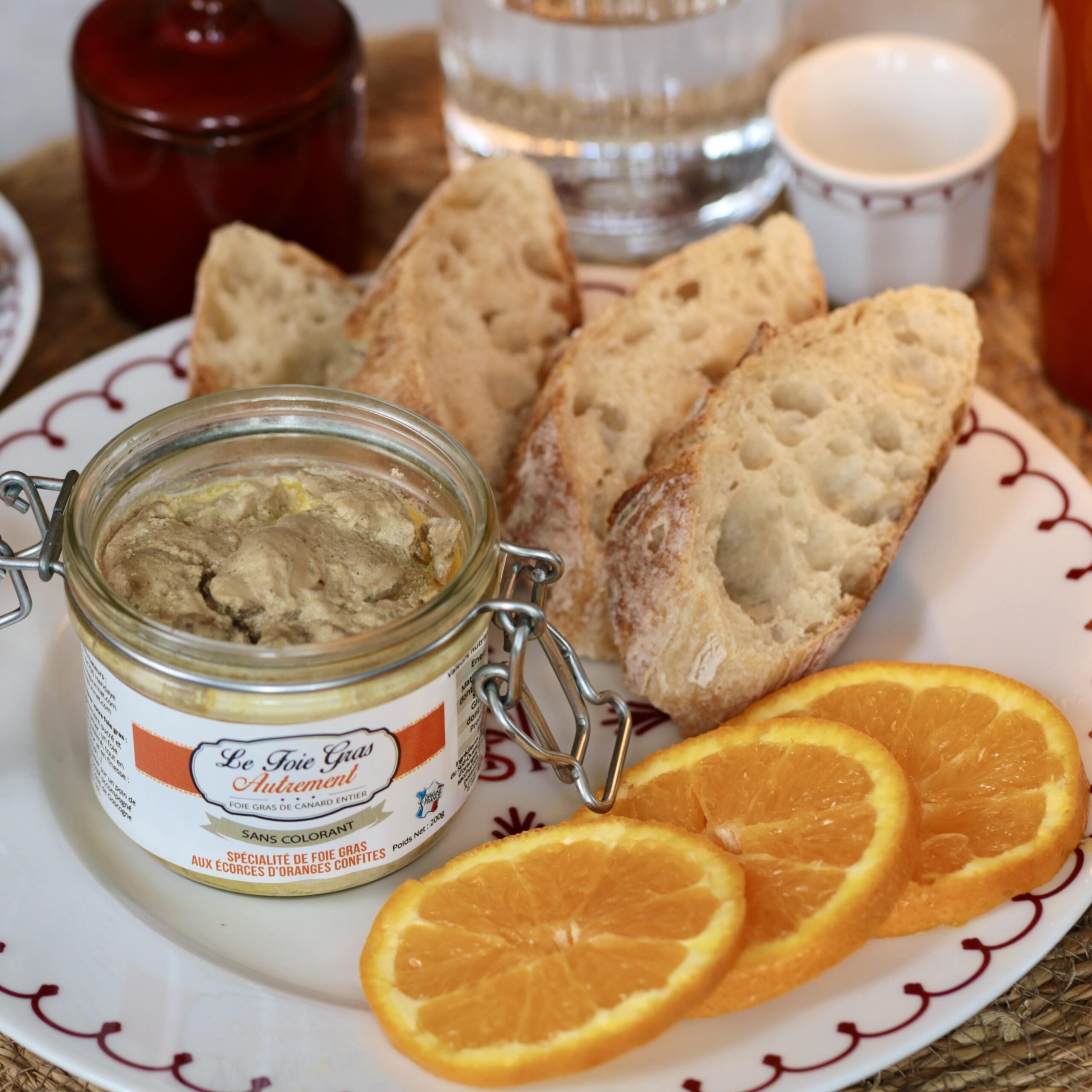 Foie Gras Entier aux Écorces d'Oranges Confites – Image 4